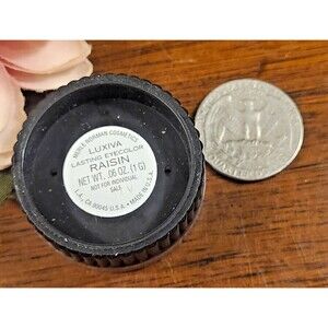 Merle Norman Luxiva Lasting Eyecolor Eyeshadow RAISIN .06 oz TRAVEL SIZE GWP